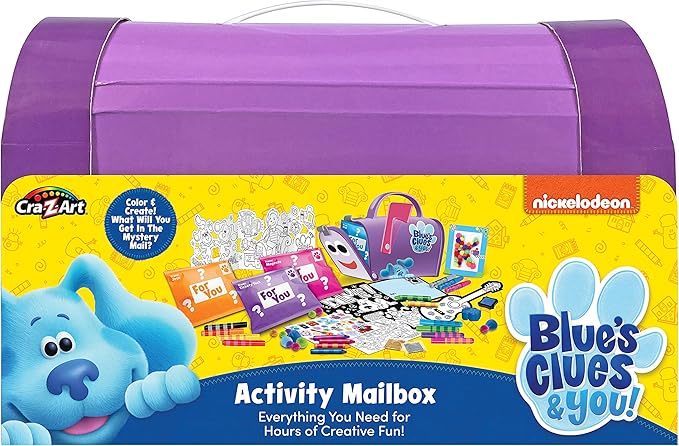 Blues Clues & You! Activity Mailbox, Multicolor