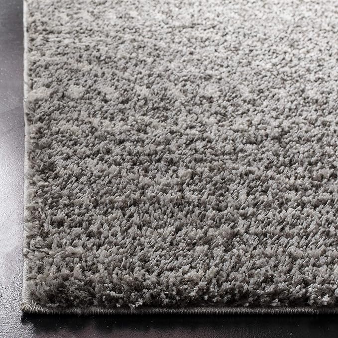 SAFAVIEH Arizona Shag Collection Runner Rug - 2'3" x 6', Brown & Ivory, Moroccan Design, Non-Shedding & Easy Care, 1.6-inch Thick Ideal for High Traffic Areas in Living Room, Bedroom (ASG741B)