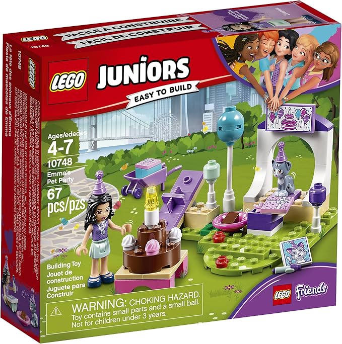 LEGO Juniors/4+ Emma's Pet Party 10748 Building Kit (67 Piece)