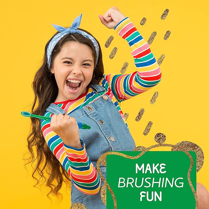 Kids Toothbrush, Toddler Toothbrush, Kids Toothbrush Pack, Toddler Toothbrush Age 2-4, Kids Tooth Brush, Kids Travel Toothbrush for Tiny Hands Boys and Girls Soft Toothbrush Kids (4 Pack - With Timer)