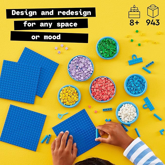 LEGO® DOTS Big Message Board 41952 DIY Craft Decoration Kit; A Customizable Canvas Designed for Kids Aged 8+
