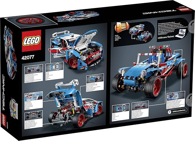 LEGO Technic Rally Car 42077 Building Kit (1005 Pieces)