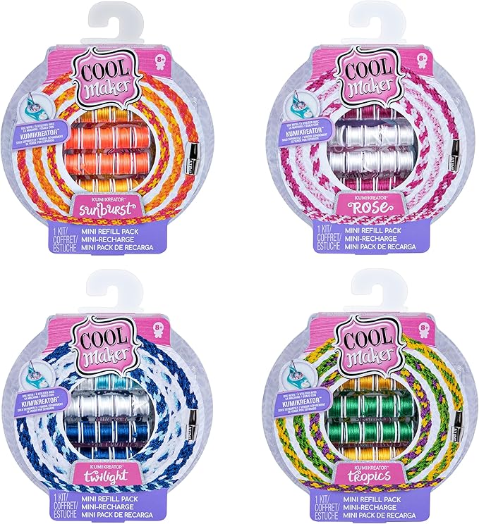 Cool Maker, KumiKreator Bead & Braider Friendship Necklace and Bracelet Making Kit, Arts & Crafts Kids Toys for Girls Ages 8 and up