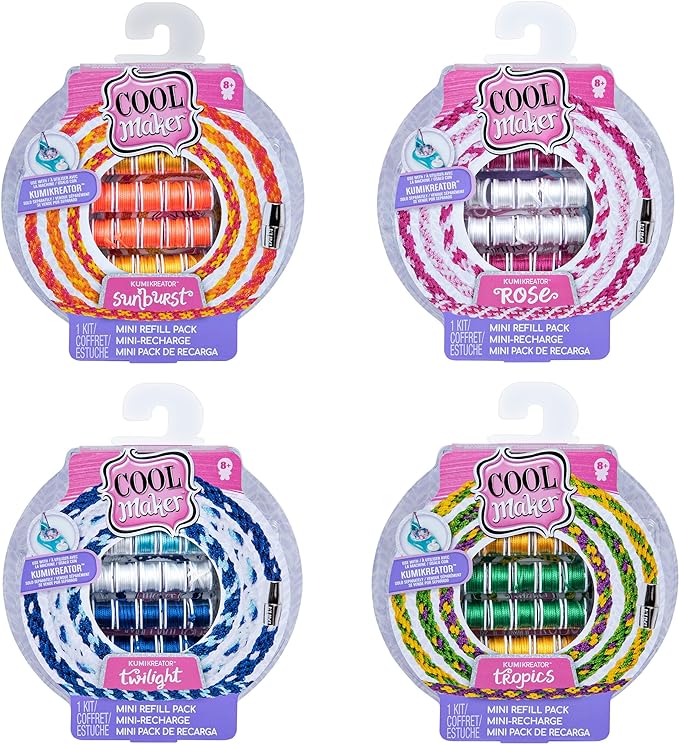 Cool Maker, KumiKreator Bead & Braider Friendship Necklace and Bracelet Making Kit, Arts & Crafts Kids Toys for Girls Ages 8 and up