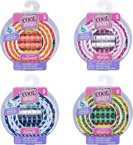 Cool Maker, KumiKreator Bead & Braider Friendship Necklace and Bracelet Making Kit, Arts & Crafts Kids Toys for Girls Ages 8 and up