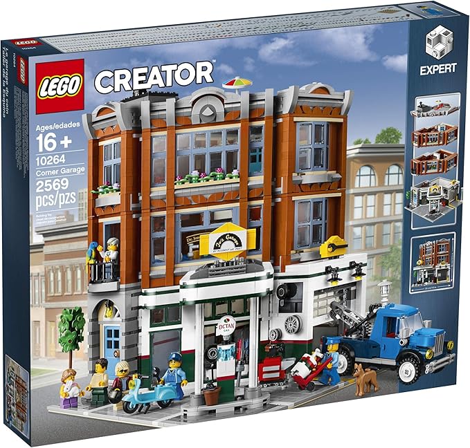 LEGO Creator Expert Corner Garage 10264 Building Kit (2569 Pieces)