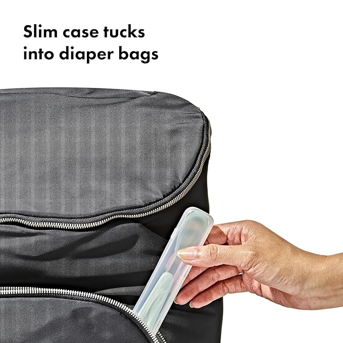 OXO Tot On-The-Go Feeding Spoon - Opal