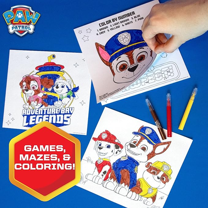 Bluey Paw Patrol Sticker Activity Playset