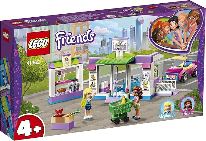 LEGO® -Friends Heartlake City Supermarket Toy for Girls and Boys from 4 Years and Older, 140 Pieces 41362