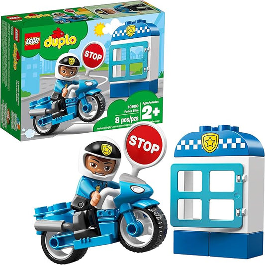 LEGO DUPLO Town Police Bike 10900 Building Blocks (8 Pieces)
