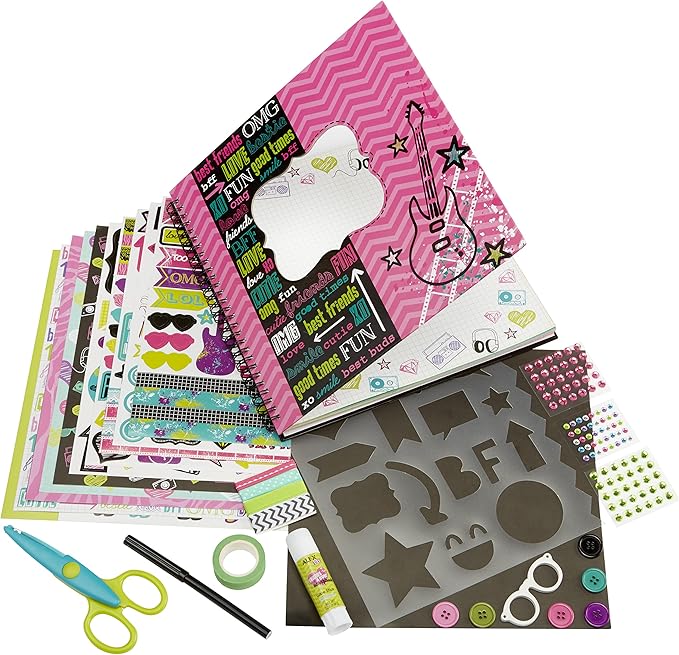 Alex DIY Friends 4 Ever Scrapbook Kids Art and Craft Activity