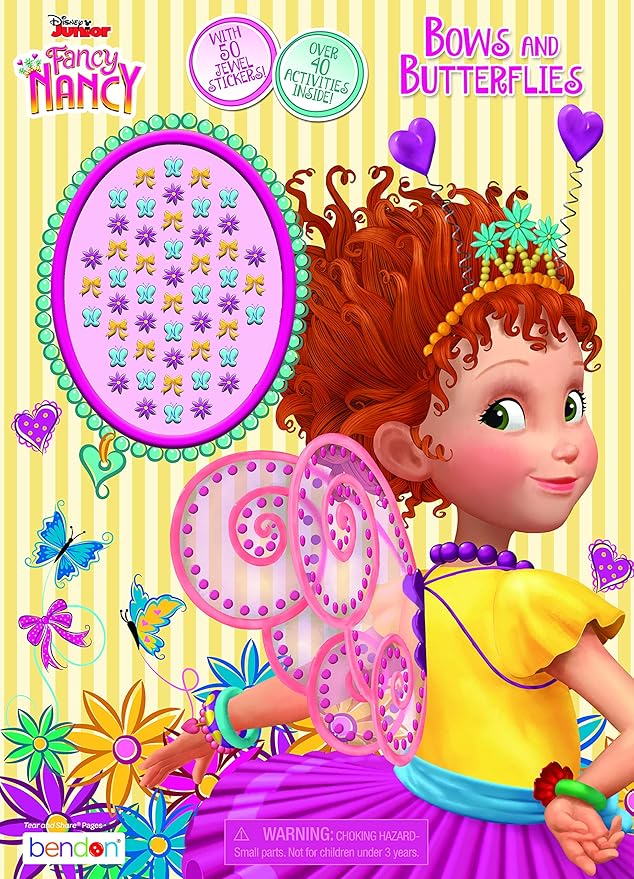 Jewels and Sparkles Activity Book with Jewel Stickers