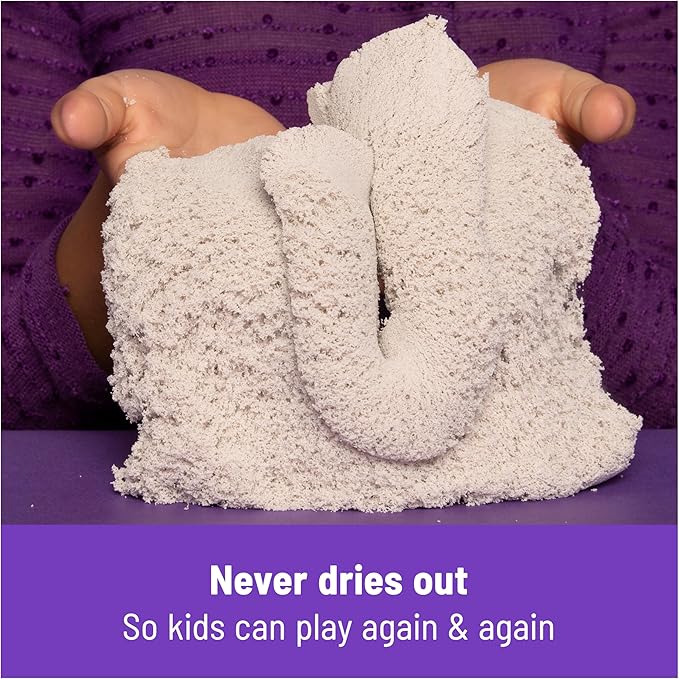 Kinetic Sand, Ice Cream Scents 3-Pack with 2lbs Scented Play Sand (Strawberry, Chocolate & Vanilla), Sensory Toys for Kids Ages 3 and up