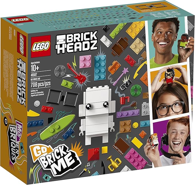 LEGO BrickHeadz Go Brick Me 41597 Building Kit (708 Piece)