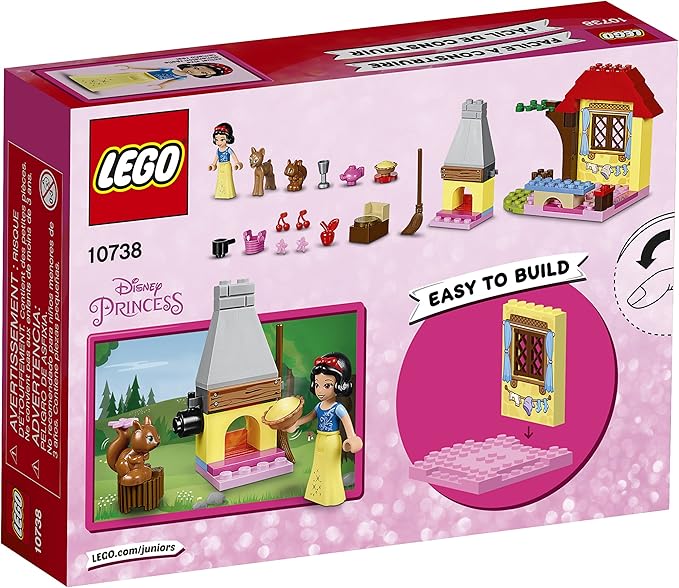 LEGO Juniors Snow White's Forest Cottage 10738 Building Kit (67 Piece)