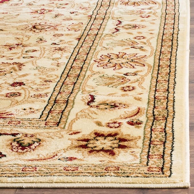 SAFAVIEH Lyndhurst Collection Runner Rug - 2'3" x 12', Ivory & Ivory, Traditional Oriental Design, Non-Shedding & Easy Care, Ideal for High Traffic Areas in Living Room, Bedroom (LNH212L)