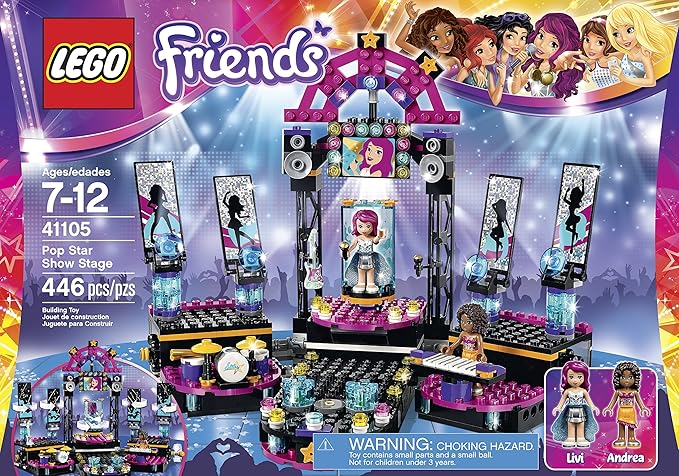 LEGO Friends 41105 Pop Star Show Stage Building Kit